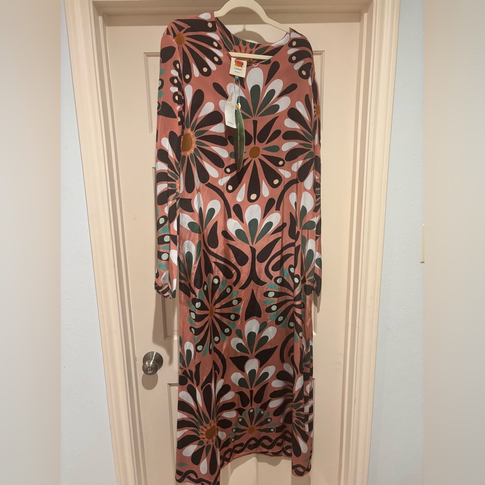 Farm Rio Floral maxi dress